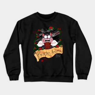 Psycho Animal Cat Crewneck Sweatshirt